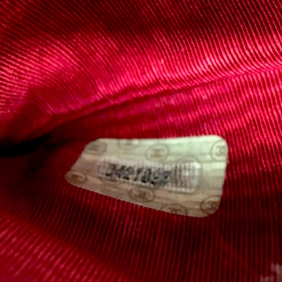 Chanel Lambskin Deep Red Wallet, dust bag and box - Picture 5 of 10